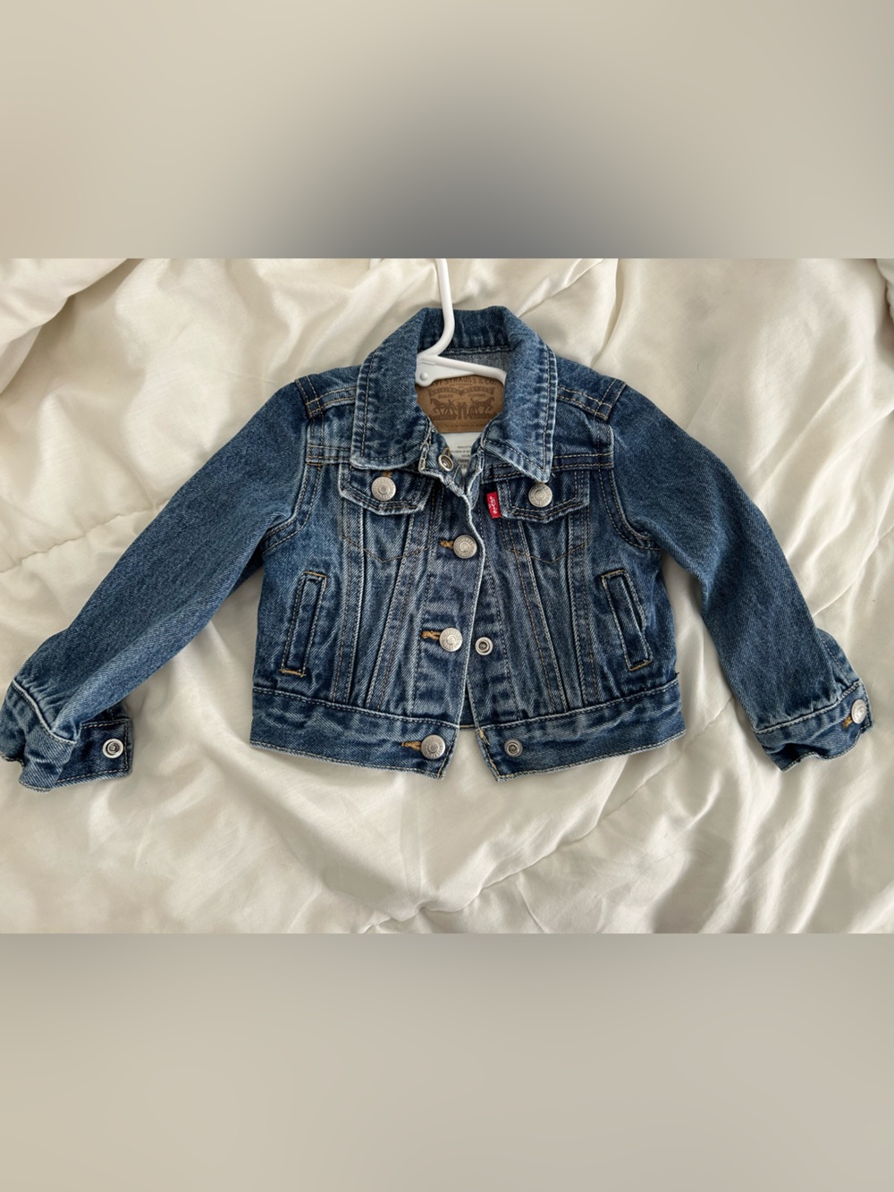 Levi's Kids Dark Blue Denim Jacket